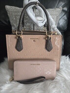 Michael Kors Marilyn Satchel & Wallet-Fawn